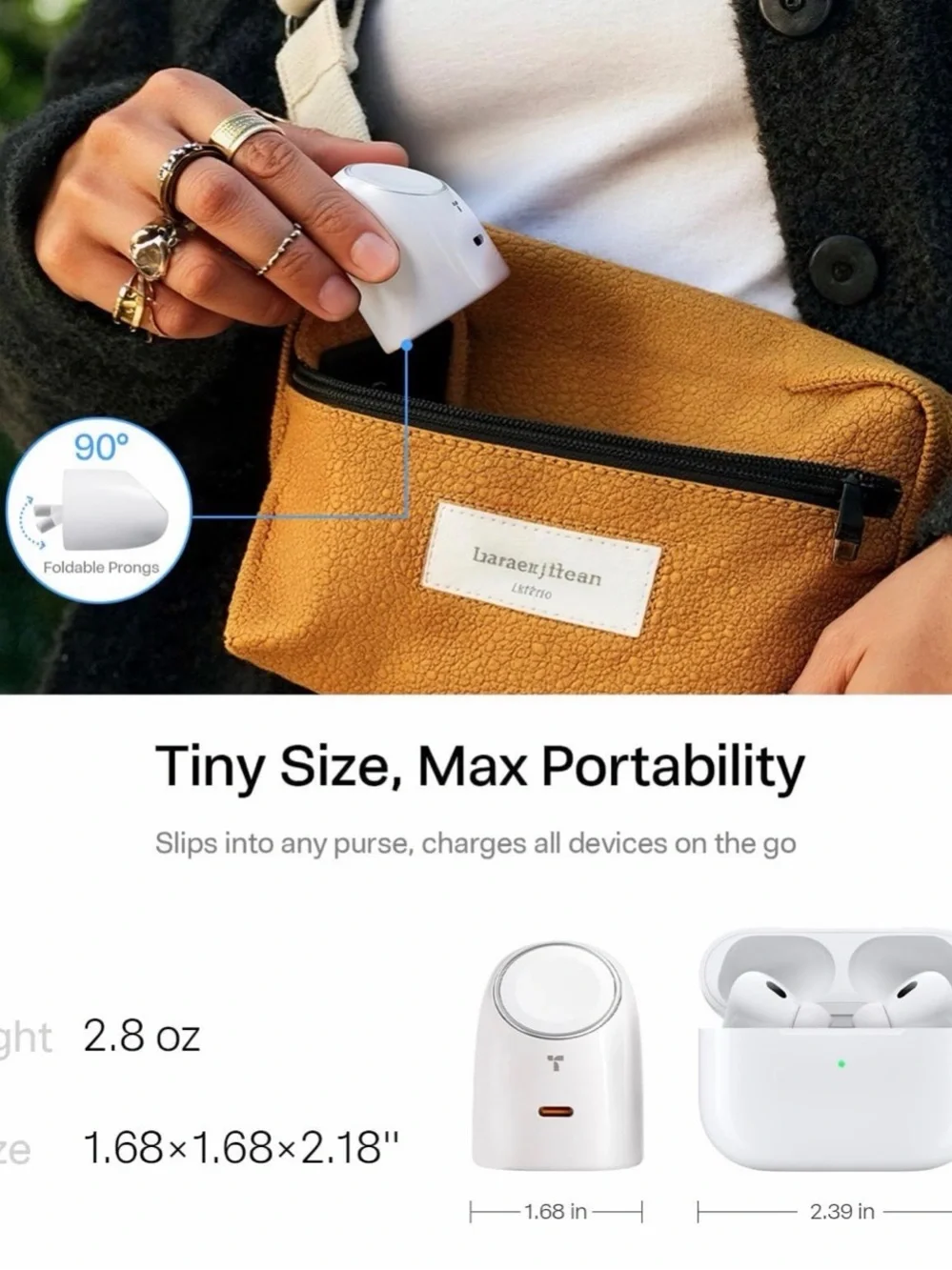 TORRAS Flasheye All-in-one Charger for Apple Watch & iPhone